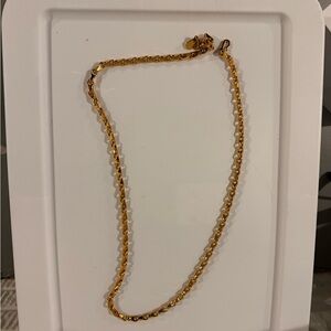 Elegant Gold Chain Belt